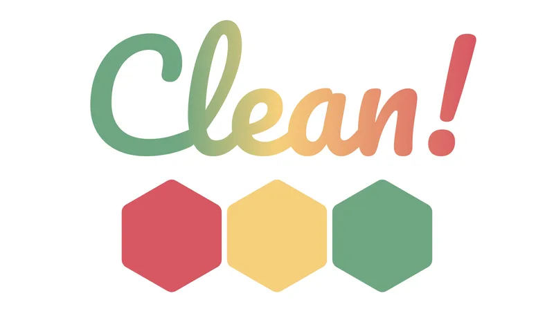 Clean hex puzzle game banner
